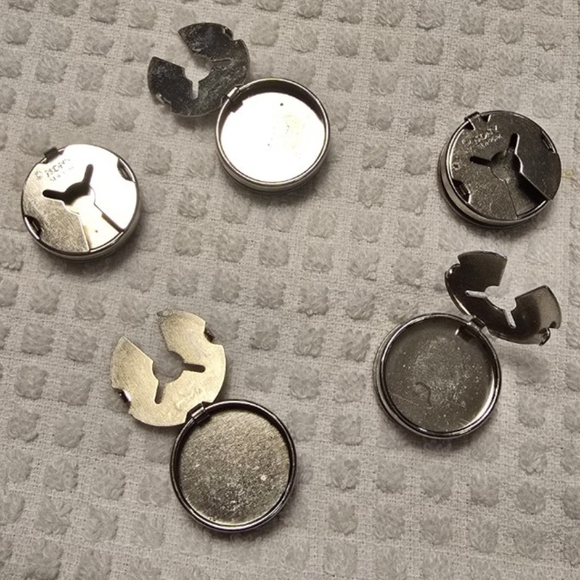 Set of 5 Vintage Buffalo/Indian Head Nickel Button Covers - Picture 4 of 4